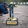Toledo Rifle Shooting Handmade Metal Trophy