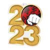 Martial Arts Fist 2022 Acrylic Medal