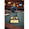 Toledo Poker Card Game Handmade Metal Trophy