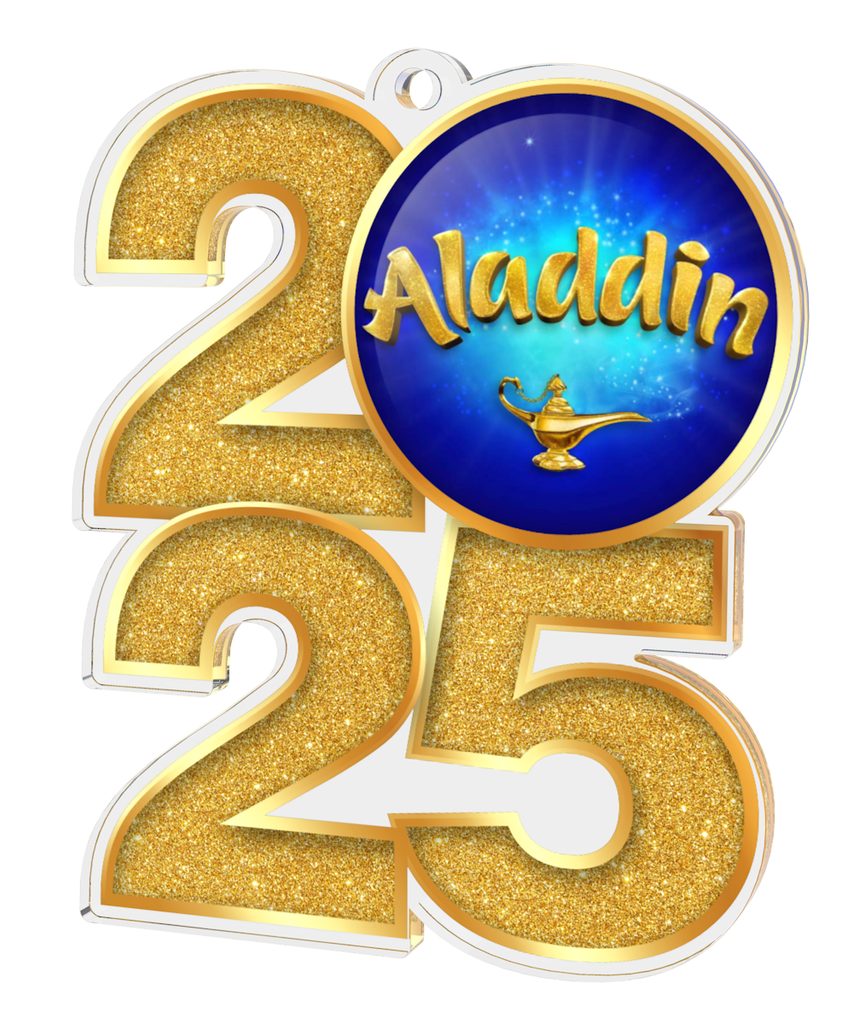 Quiz 2025 Acrylic Medal Trophy Monster ⭐ USA