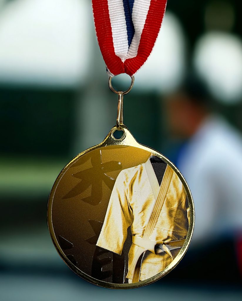 Martial Arts Kimono Classic Texture 3D Print MaxMedal Trophy