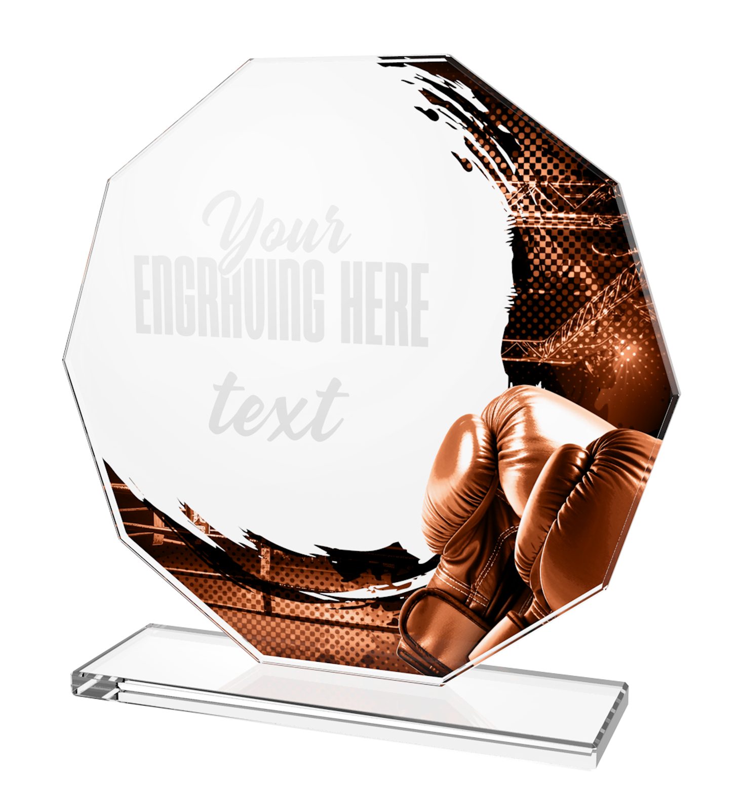 Hopper Boxing Glass Award | Trophy Monster ⭐ USA