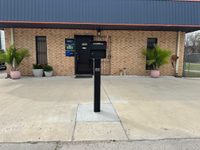 Front entrance of sports trophy and awards store in the United States - Trophy Monster