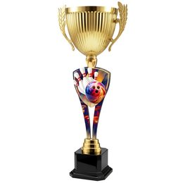Classic Honor Bowling Metal Trophy Cup