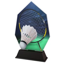 Roma Badminton Racket and Shuttlecock Trophy