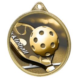 Pickleball Classic Texture 3D Print Gold Medal