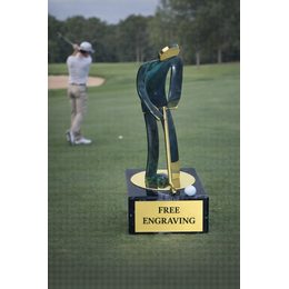 Toledo Golf Handmade Metal Trophy
