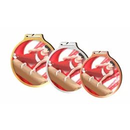 Habitat Male Gymnastics Eco Friendly Wooden Medal