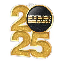 Outstanding Achievement 2025 Acrylic Medal