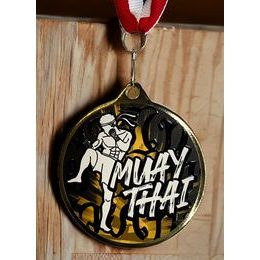 Barnet Muay Thai Classic Texture 3D Print MaxMedal