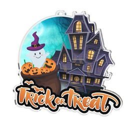 Haunted House Trick or Treat Medal