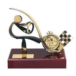 Barcelona Motorsport Handmade Metal Trophy