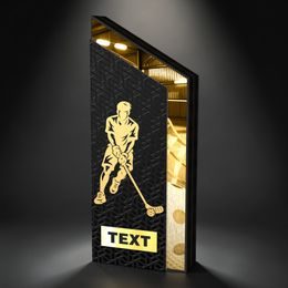 ATAMI Modern Metal & Wood Floorball Trophy