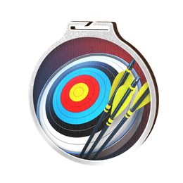 Habitat Archery Silver Eco Friendly Wooden Medal