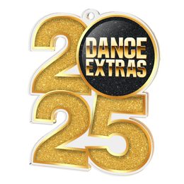 Dance Extras 2025 Acrylic Medal