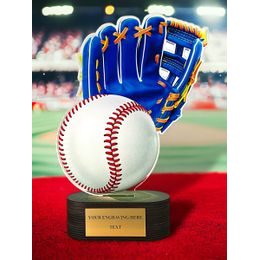 Altus Color Baseball Trophy