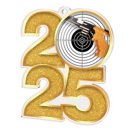Shooting 2025 Acrylic Medal