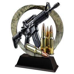 Onyx Stainless Steel Shooting Trophy