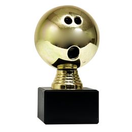 Dodger Gold Tenpin Bowling Trophy
