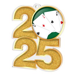 Card Game 2025 Acrylic Medal