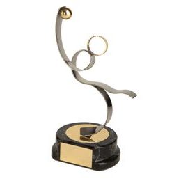Brea Water Polo Handmade Metal Trophy