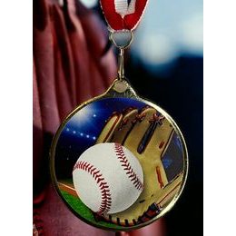 Barnet Baseball Color Texture 3D Print MaxMedal