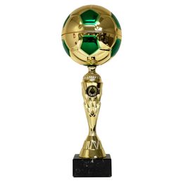 Merida Gold and Green Soccer Trophy TL2093