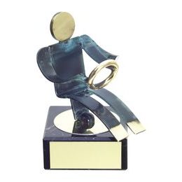 Toledo Racing Car Driver Handmade Metal Trophy