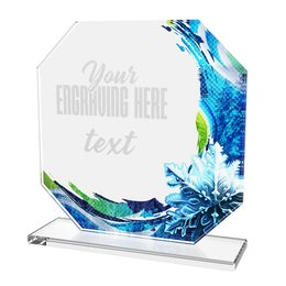 Hutton Snow Flake Glass Award