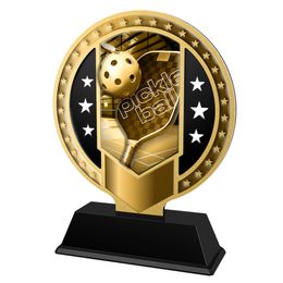 Sentinel Classic Stainless Steel Pickleball Trophy