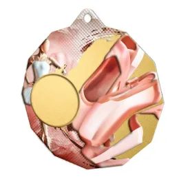 Dodeca Ballet Dance Stainless Steel Logo Insert Medal