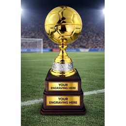 Arena Gold Ball Trophy