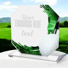 Hutton Golf Glass Award