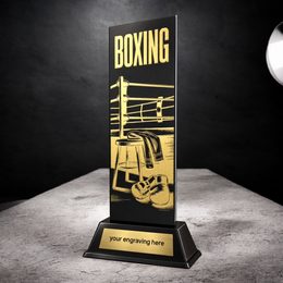 Shadowline Boxing Metal Trophy