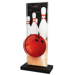 Apla Bowling Ball and Pins Trophy