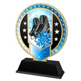 Sentinel Stainless Ice Skating Trophy