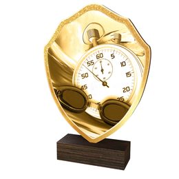 Arden Classic Swimming Real Wood Shield Trophy