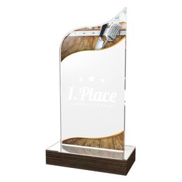 United Acrylic Wood Cooking Trophy