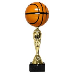 Merida Gold and Orange Basketball Trophy TL2062