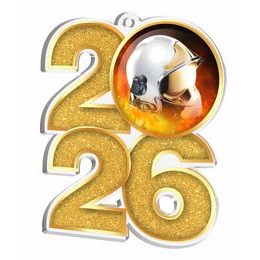 Firefighter 2026 Acrylic Medal