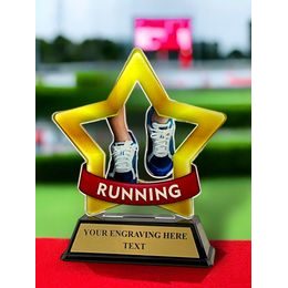 Mini Star Running Trophy