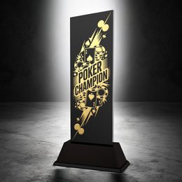 Shadowline Poker Champion Metal Trophy