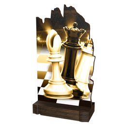 Shard Classic Chess Eco Friendly Wooden Trophy