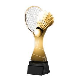 Classic Toronto Badminton Racket and Shuttlecock Trophy
