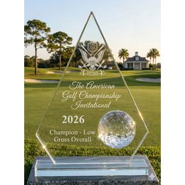 Orlando Jade Crystal Golf Award