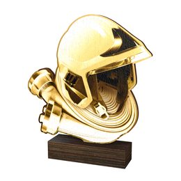 Sierra Classic Firefighter Real Wood Trophy