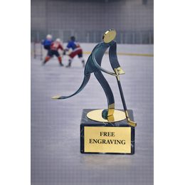 Toledo Hockey Handmade Metal Trophy