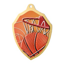 Molten Stainless Steel Basketball Medal