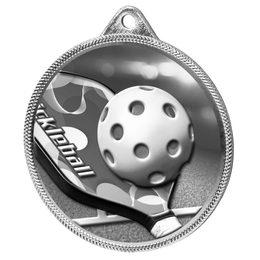 Pickleball Classic Texture 3D Print Silver Medal