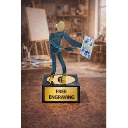 Toledo Artist Handmade Metal Trophy